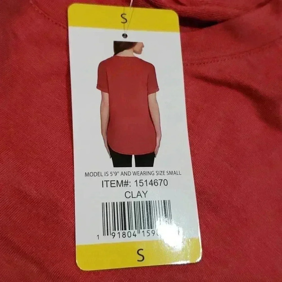 Matty m French Terry Roll Cuff Tee Size S - Picture 5 of 5